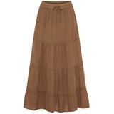 LULULIA Lululia Dame Nederdel LUIsabella 8261LU Skirt Tabacco