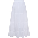 LULULIA Lululia Dame Nederdel LUIsabella 8261LU Skirt White