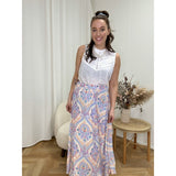 LULULIA Lululia Dame Nederdel LuSofia 6190 Skirt Celeste