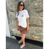 LULULIA Lululia Dame Shorts LUSELMA 62781/1 Shorts Noce