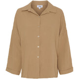 LULULIA Lululia Dame Skjorte LuAnna 2002 Shirt Camello