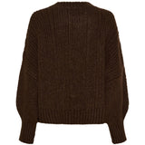 LULULIA Lululia Dame Strik LuThilde 8187 Knit DarkBrownZ9008