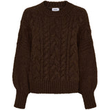 LULULIA Lululia Dame Strik LuThilde 8187 Knit DarkBrownZ9008