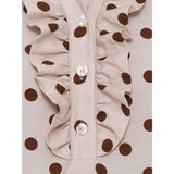 LULULIA Lululia Dame Top LUNoor 8254BLU Shirt Fango