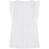 LULULIA Lululia Dame Top LuTanja 82708 Top White