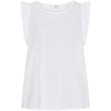 LULULIA Lululia Dame Top LuTanja 82708 Top White