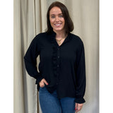 LULULIA Lululia dame bluse LuEllen 5897 Shirt Black