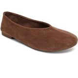 SHOES Luppa dame ballerina sko 9871 Shoes Brown