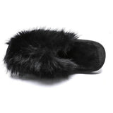 SHOES Malorie dame hjemmesko YL-179 Restudsalg Black