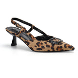 SHOES Malvina dame stiletter 77-589 Shoes Leopard