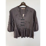 MARTA DU CHATEAU Marta Du Chateau Dame Bluse MdcSafiya Blouse Castagno