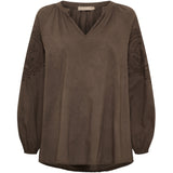 MARTA DU CHATEAU Marta Du Chateau Dame Bluse MdcSevina Blouse Moro