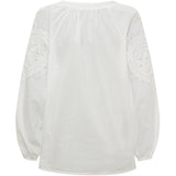 MARTA DU CHATEAU Marta Du Chateau Dame Bluse MdcSevina Blouse Offwhite