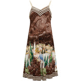 MARTA DU CHATEAU Marta Du Chateau Dame Kjole MDCRUBY Dress Moro