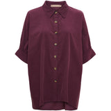MARTA DU CHATEAU Marta Du Chateau Dame Skjorte MdcKaori 86250V Shirt Bourgogne78003