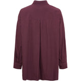 MARTA DU CHATEAU Marta Du Chateau Dame Skjorte MdcLisandra Shirt Bourgogne78003