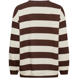 MARTA DU CHATEAU Marta Du Chateau Dame Sweatshirt MdcNerina Sweatshirt Choco/Jeans Blue
