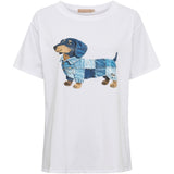 MARTA DU CHATEAU Marta Du Chateau Dame T-Shirt MDCINGE T-shirt White