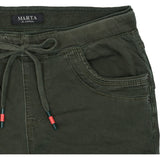 MARTA DU CHATEAU Marta Du Chateau dame MdcTina Jeans MDC106-4 Restudsalg Kaki