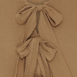 MARTA DU CHATEAU Marta Du Chateau dame bluse MdcAngela Restudsalg Macchiato