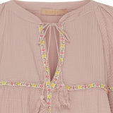 MARTA DU CHATEAU Marta Du Chateau dame bluse MdcDebora Restudsalg Cipria rose
