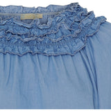 MARTA DU CHATEAU Marta Du Chateau dame bluse MdcJulietta Blouse Light blue