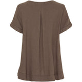MARTA DU CHATEAU Marta Du Chateau dame bluse MdcNatalie 83893 Restudsalg Cold brown
