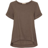 MARTA DU CHATEAU Marta Du Chateau dame bluse MdcNatalie 83893 Restudsalg Cold brown
