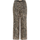 MARTA DU CHATEAU Marta Du Chateau dame bukser MdcJoanna Restudsalg Beige/Black