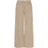 MARTA DU CHATEAU Marta Du Chateau dame bukser MdcLore Restudsalg Camello4741Stripe