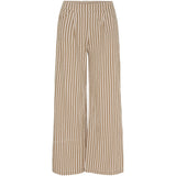 MARTA DU CHATEAU Marta Du Chateau dame bukser MdcLore Restudsalg Camello4741Stripe