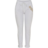 MARTA DU CHATEAU Marta Du Chateau dame bukser MdcTalia Restudsalg White/Beige Flower