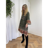 MARTA DU CHATEAU Marta Du Chateau dame kjole 1240 Dress Kaki