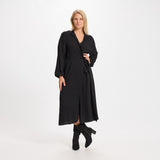 MARTA DU CHATEAU Marta Du Chateau dame kjole 54001 Restudsalg Plain Black