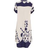 MARTA DU CHATEAU Marta Du Chateau dame kjole MdcHelma 5677 Dress Blue-V4058tpi