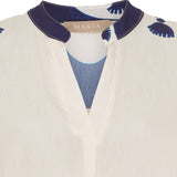 MARTA DU CHATEAU Marta Du Chateau dame kjole MdcHelma 5677 Dress Blue-V4058tpi