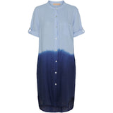 MARTA DU CHATEAU Marta Du Chateau dame kjole MdcJóna Dress Skyblue/DarkBlue