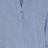 MARTA DU CHATEAU Marta Du Chateau dame kjole MdcNess Dress Jeans/WhiteStripe