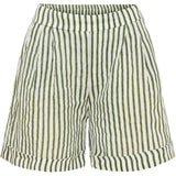 MARTA DU CHATEAU Marta Du Chateau dame shorts 61072 Shorts Military stripe