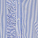 MARTA DU CHATEAU Marta Du Chateau dame skjorte MdcFina Restudsalg Sky Blue Stripe