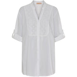 MARTA DU CHATEAU Marta Du Chateau dame skjorte MdcMargherita Restudsalg White