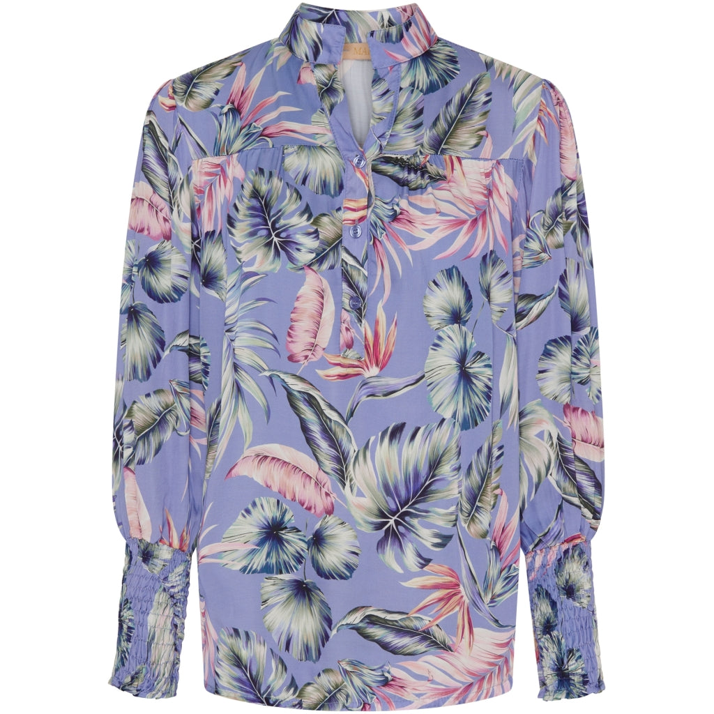 Marta Du Chateau - Mdcnete Cardigan 22669 - Navy/Sky