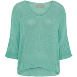 MARTA DU CHATEAU Marta Du Chateau dame strik 7010 Knit Aqua