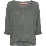 MARTA DU CHATEAU Marta Du Chateau dame strik 7010 Knit GreyMelange2002