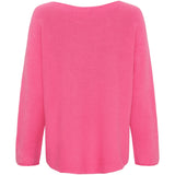 MARTA DU CHATEAU Marta Du Chateau dame strik MDCDagmar 5001 Knit Fuxia Fluo