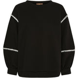 MARTA DU CHATEAU Marta Du Chateau dame sweatshirt MdcKelly Restudsalg Black