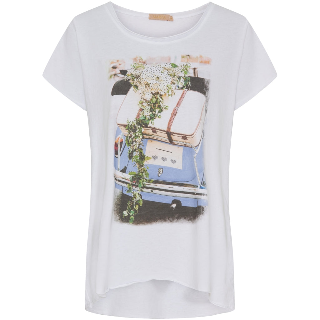MARTA du château T-shirt - 1535 MdcMarie T-shirt i Beige main image 0