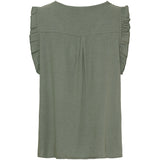 MARTA DU CHATEAU Marta Du Chateau dame top MdcElke Restudsalg Military