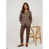 MARTA DU CHATEAU Marta du Chateau Dame Skjorte MdcCloud 92050 Shirt Brown
