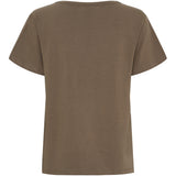 MARTA DU CHATEAU Marta du Chateau Dame T-shirt MT002 T-shirt Fossil Fango